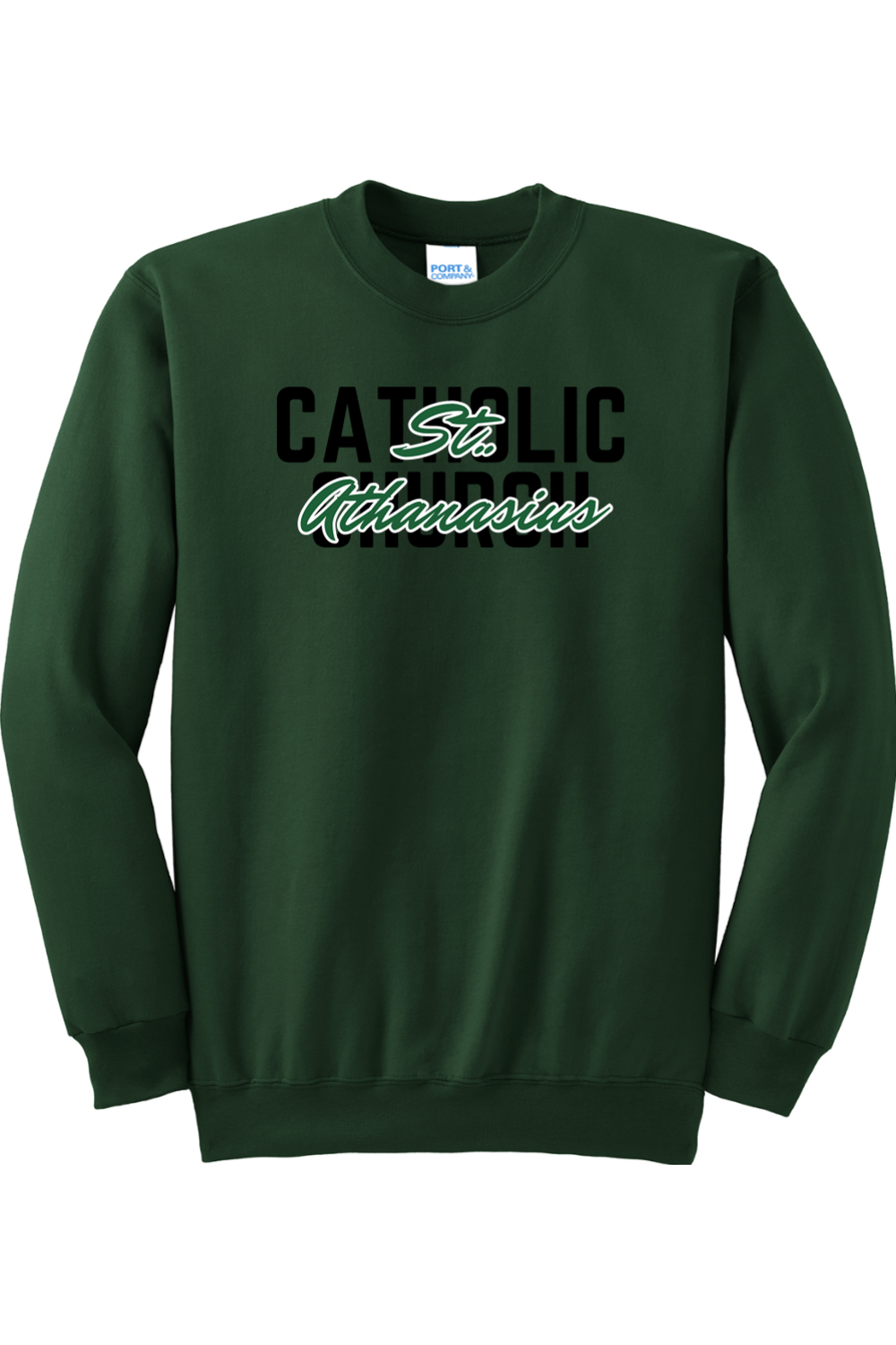 SAPH48625 St. Athanasius Parish Harrison Crewneck Sweatshirt