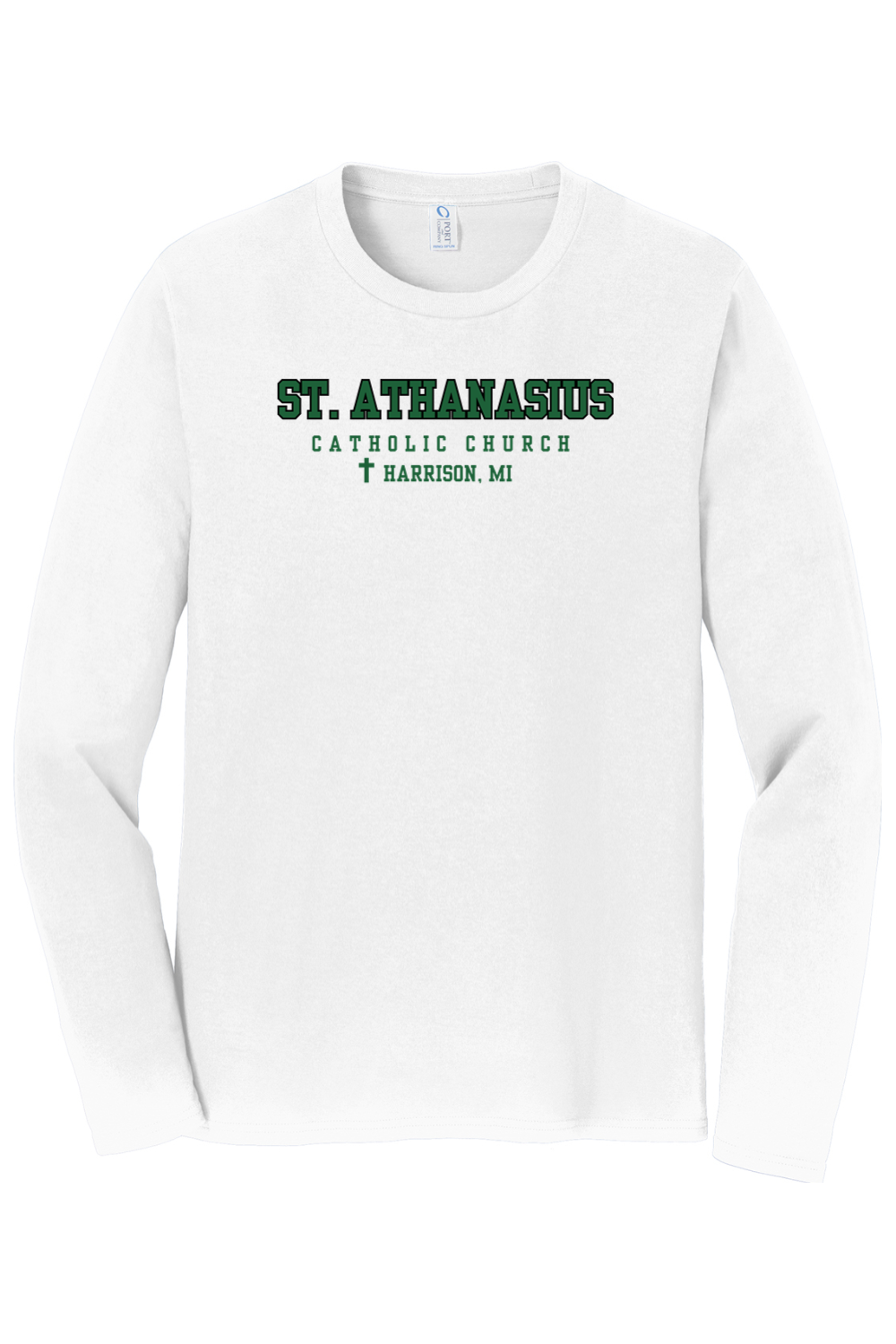 SAPH48625 St. Athanasius Parish Harrison Long Sleeve T-shirt