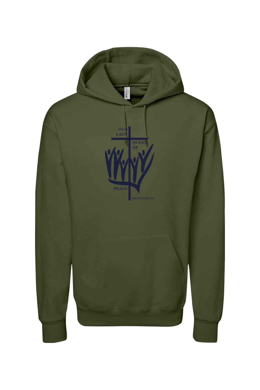 Our Lady Queen of Peace - OLQP22204 - Hooded Sweatshirt