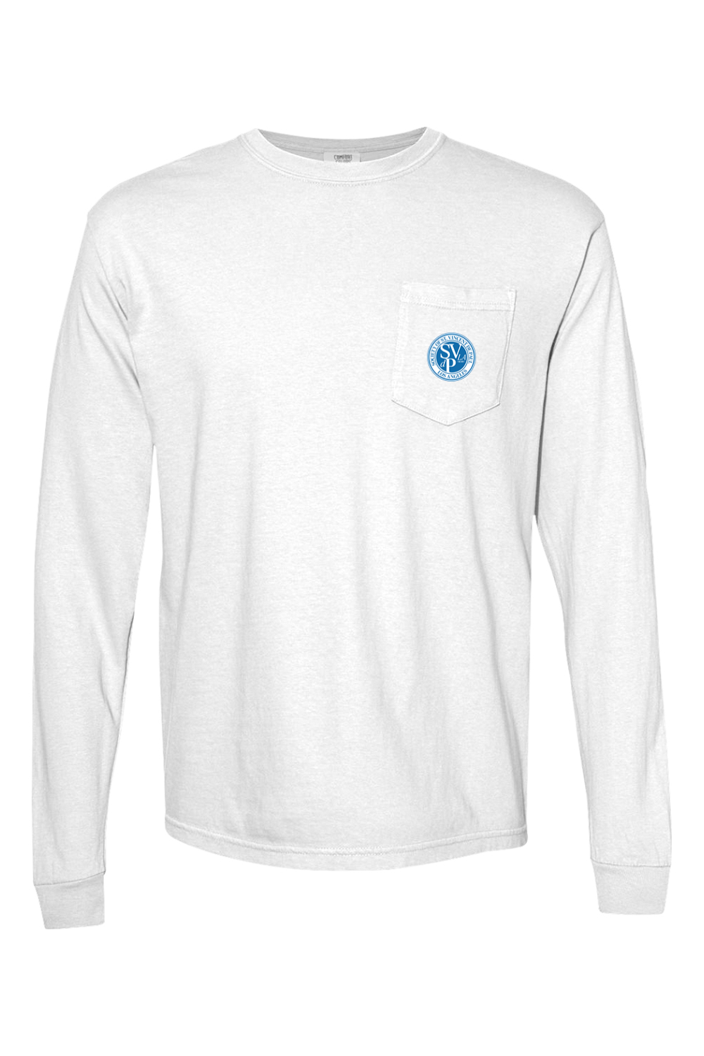 SVDPLA Comfort Colors Long Sleeve Pocket T-Shirt