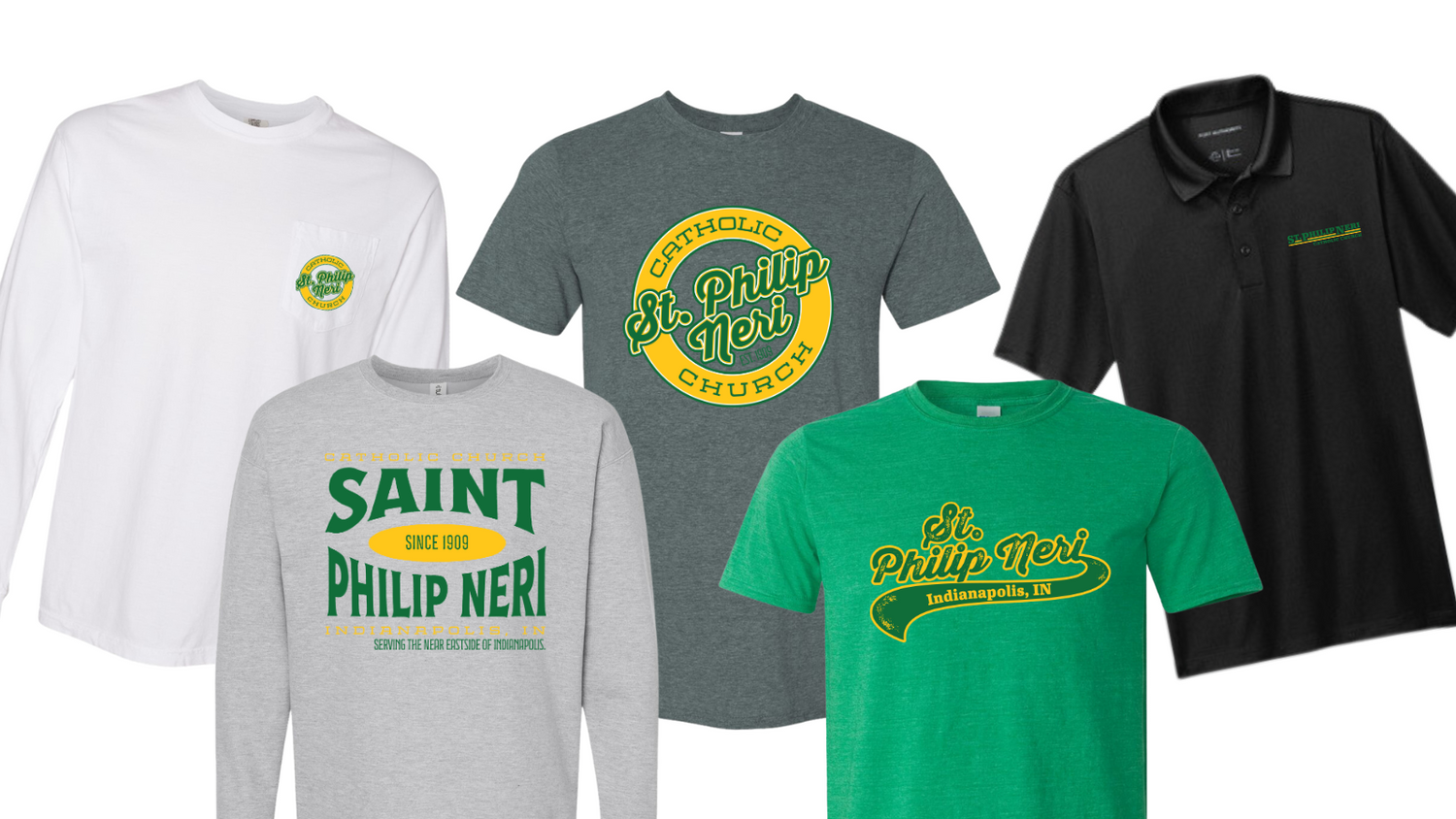 St. Philip Neri Catholic Church 46201 Parish Gear