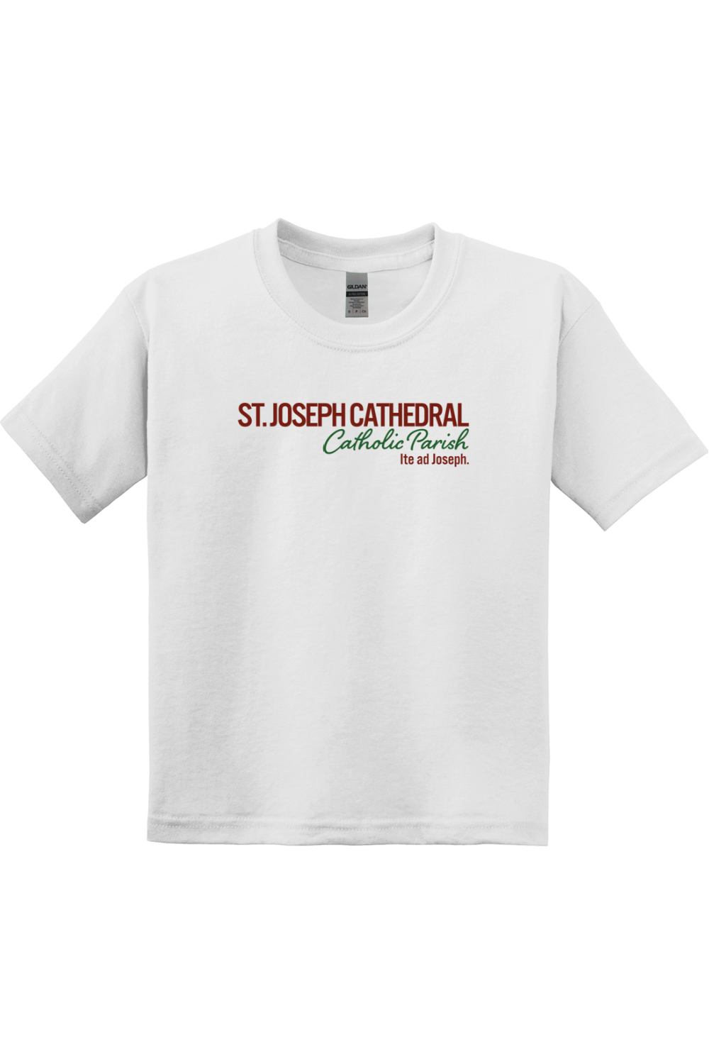 Saint Joseph Cathedral Block Youth T-Shirt