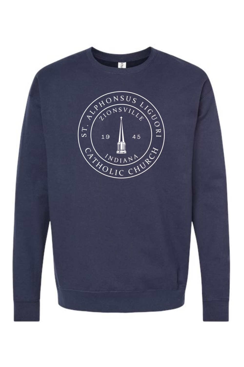 Saint Alphonsus Ligouri Catholic Church Parish Seal Crewneck