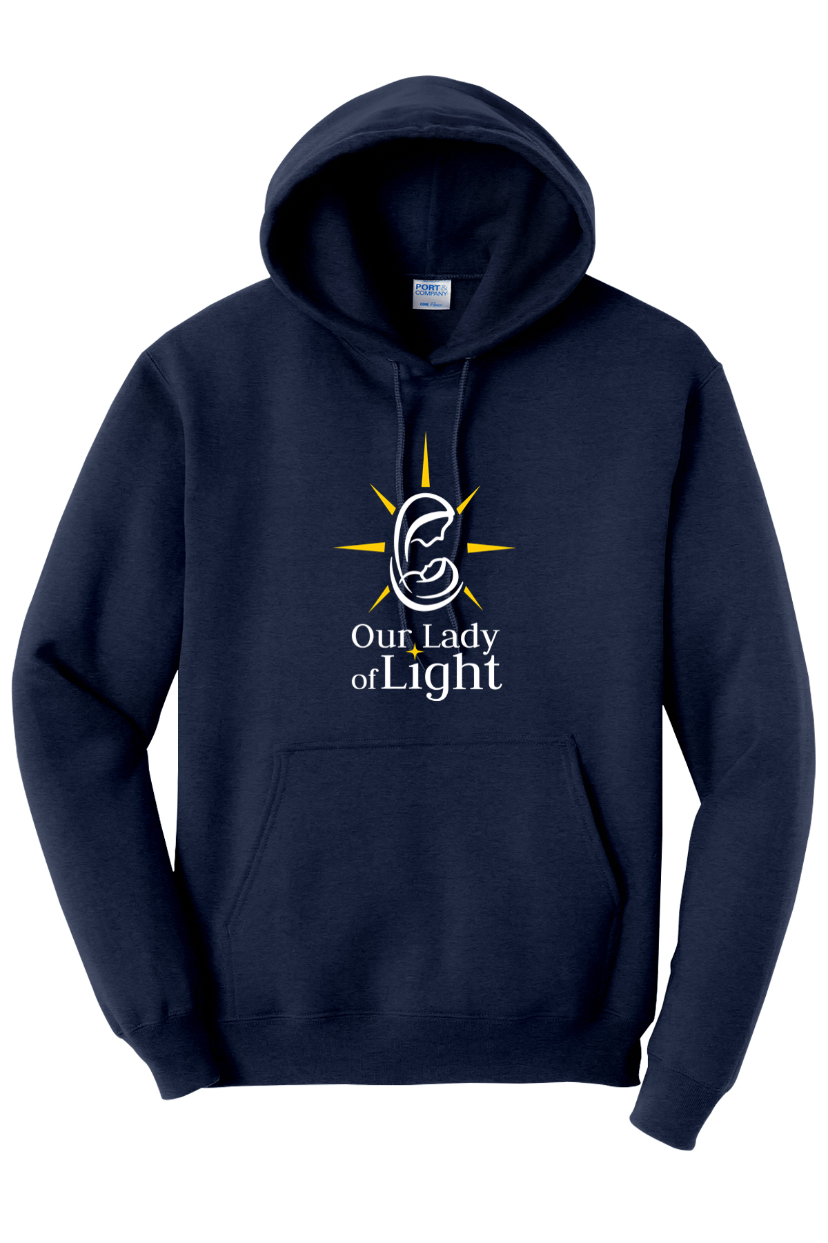 Our Lady of Light Hooded Sweatshirt