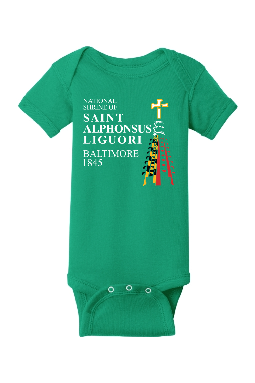 National Shrine of St. Alphonsus Liguori Baby Bodysuit