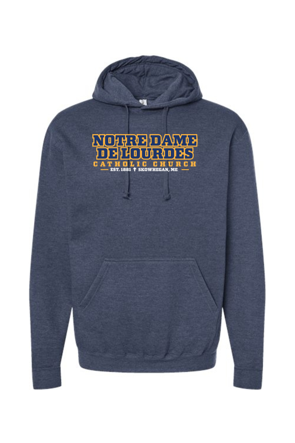 NDDL- 04976 Fleece Hooded Sweatshirt