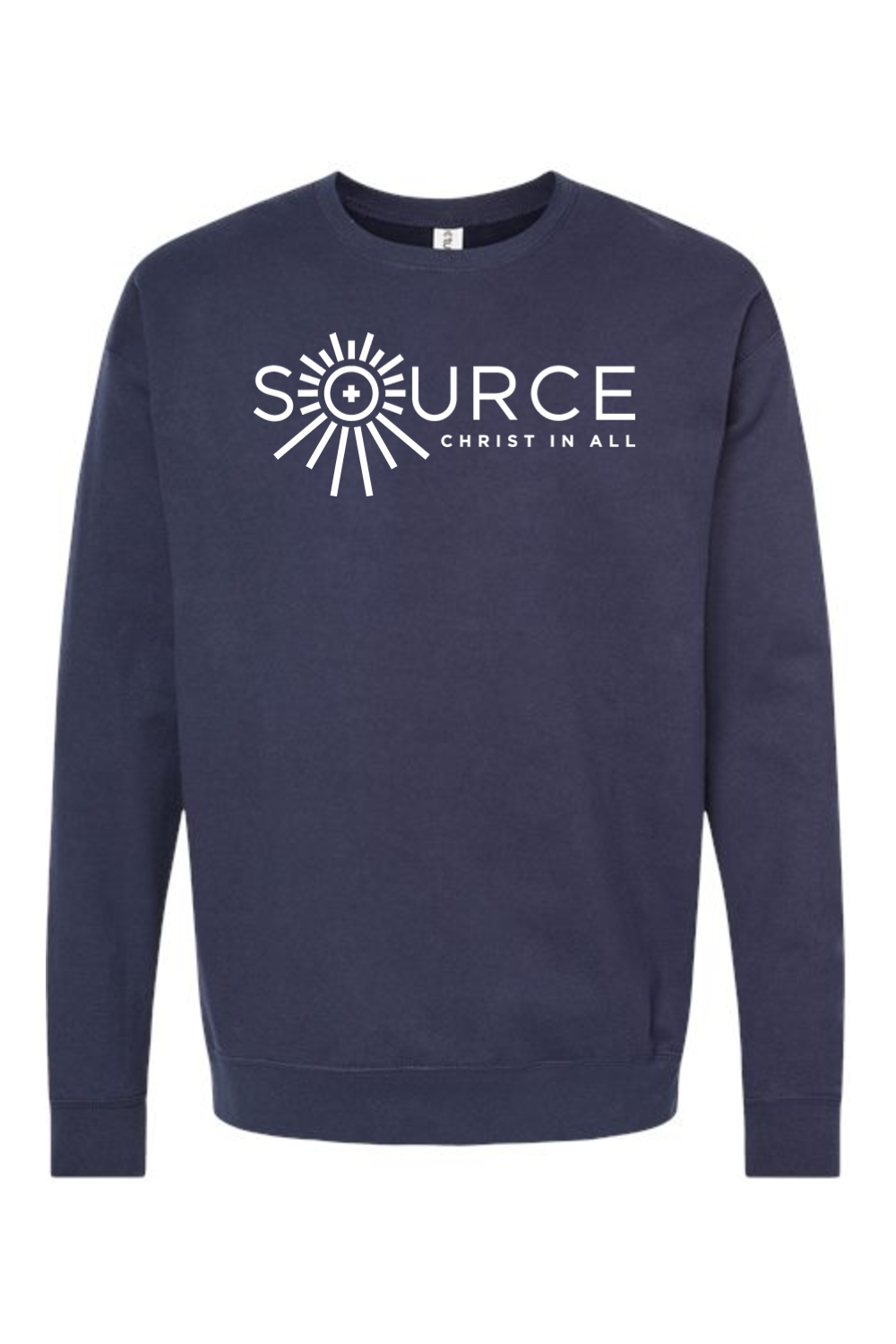 Source of All Hope Crewneck White