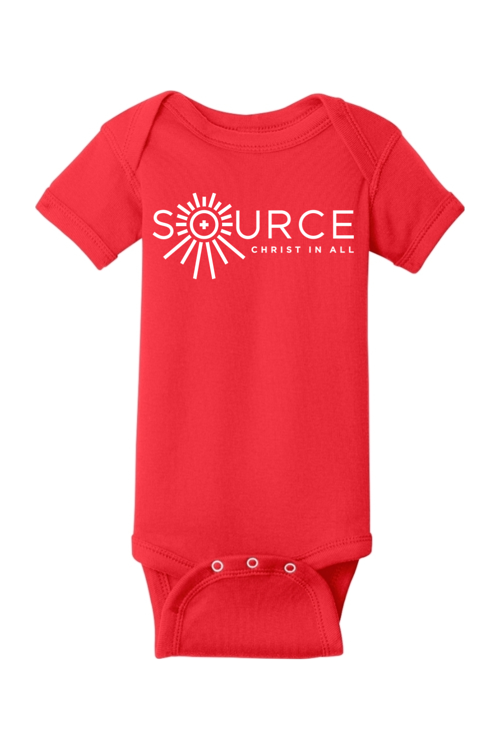 SOH Infant Short Sleeve Baby Bodysuit