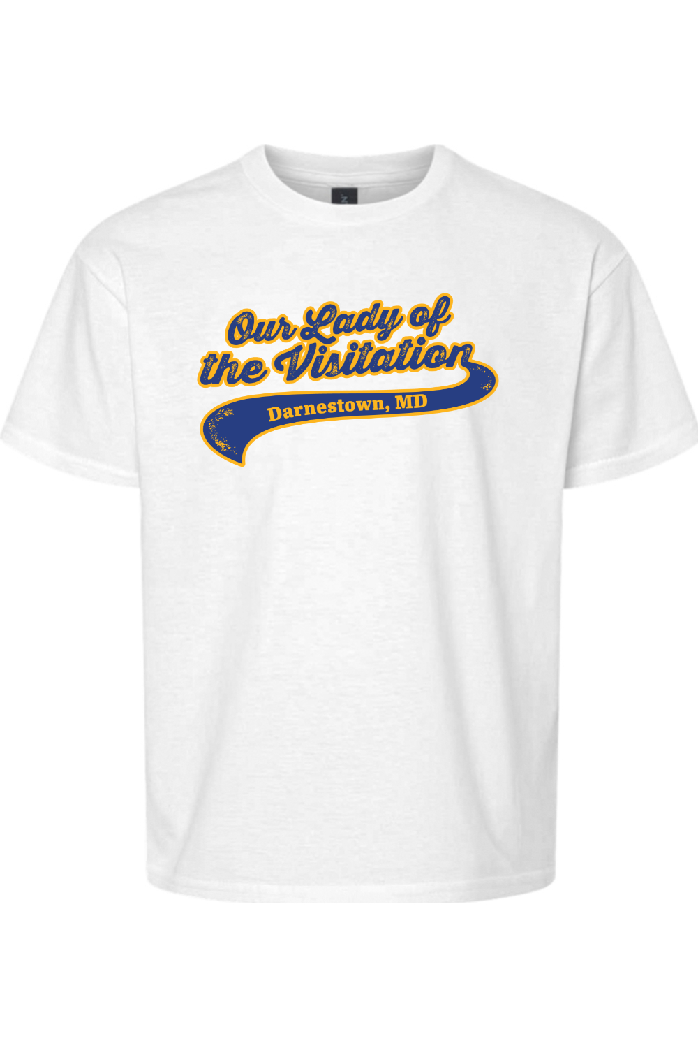Our Lady of the Visitation Retro Youth T-Shirt
