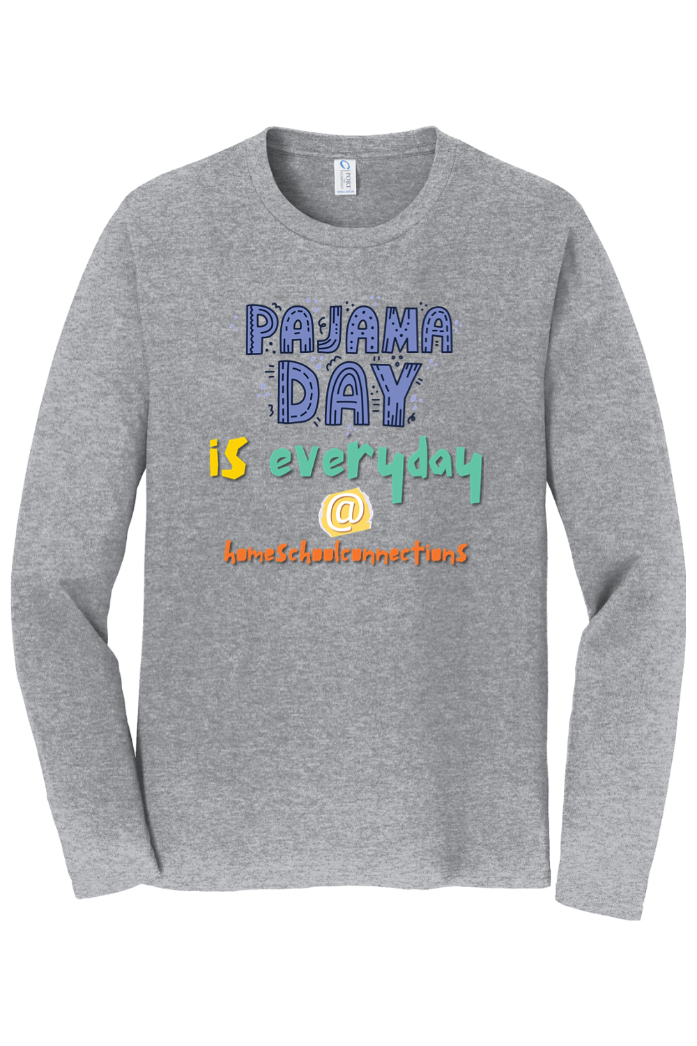 Homeschool Connection Pajama Long Sleeve Tee