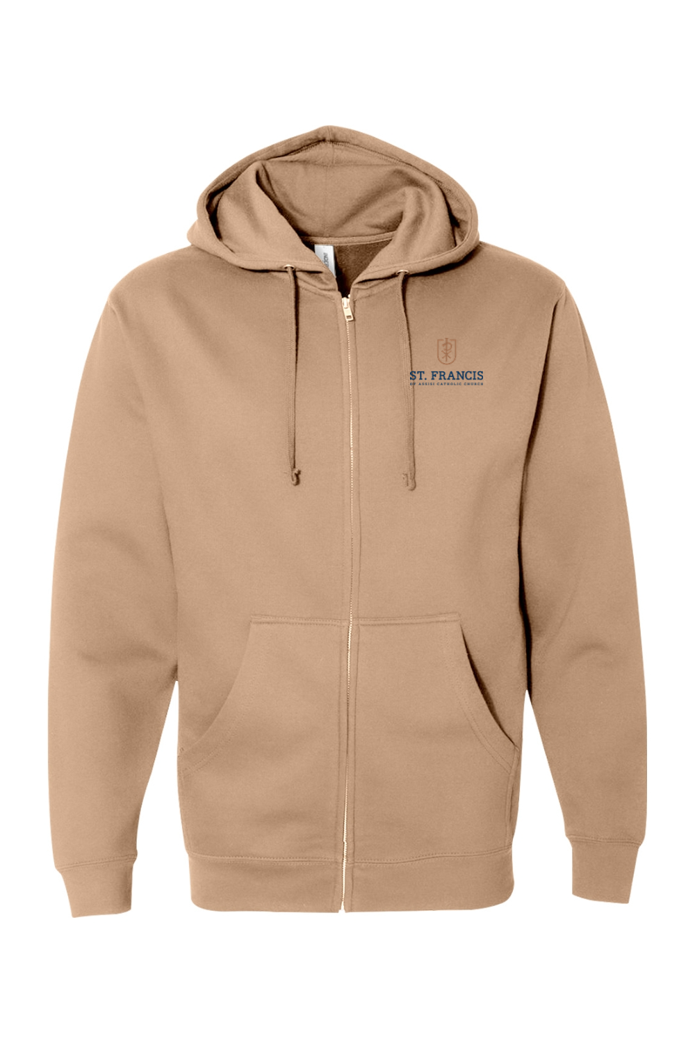 St. Francis Midweight Full-Zip Hooded Sweatshirt