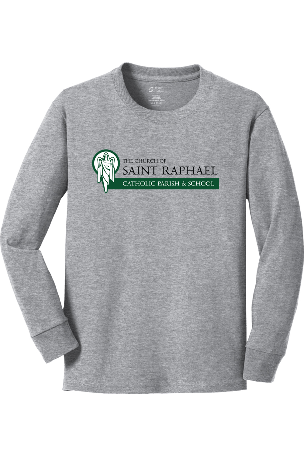 Saint Raphael Catholic Church - SRCC55428 - Long Sleeve Youth T-Shirt