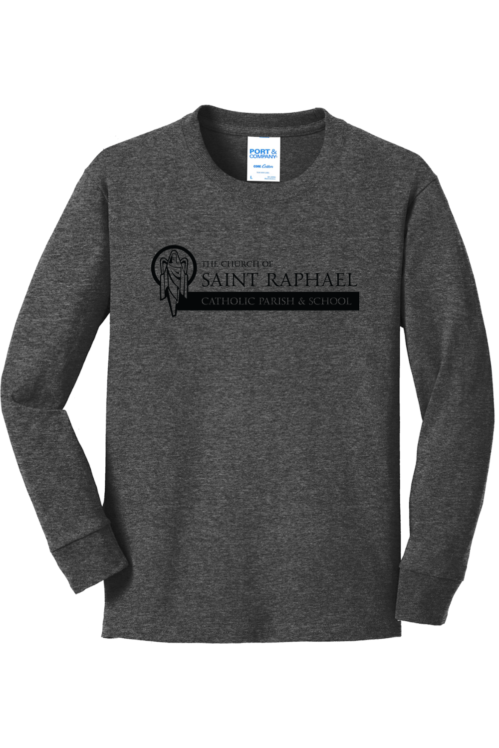 Saint Raphael Catholic Church - SRCC55428 - Long Sleeve Youth T-Shirt