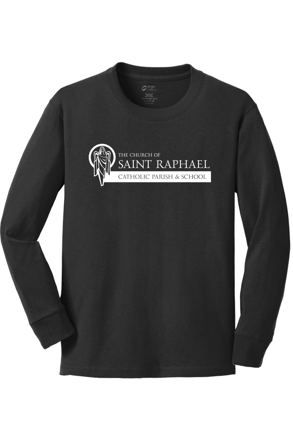 Saint Raphael Catholic Church - SRCC55428 - Long Sleeve Youth T-Shirt