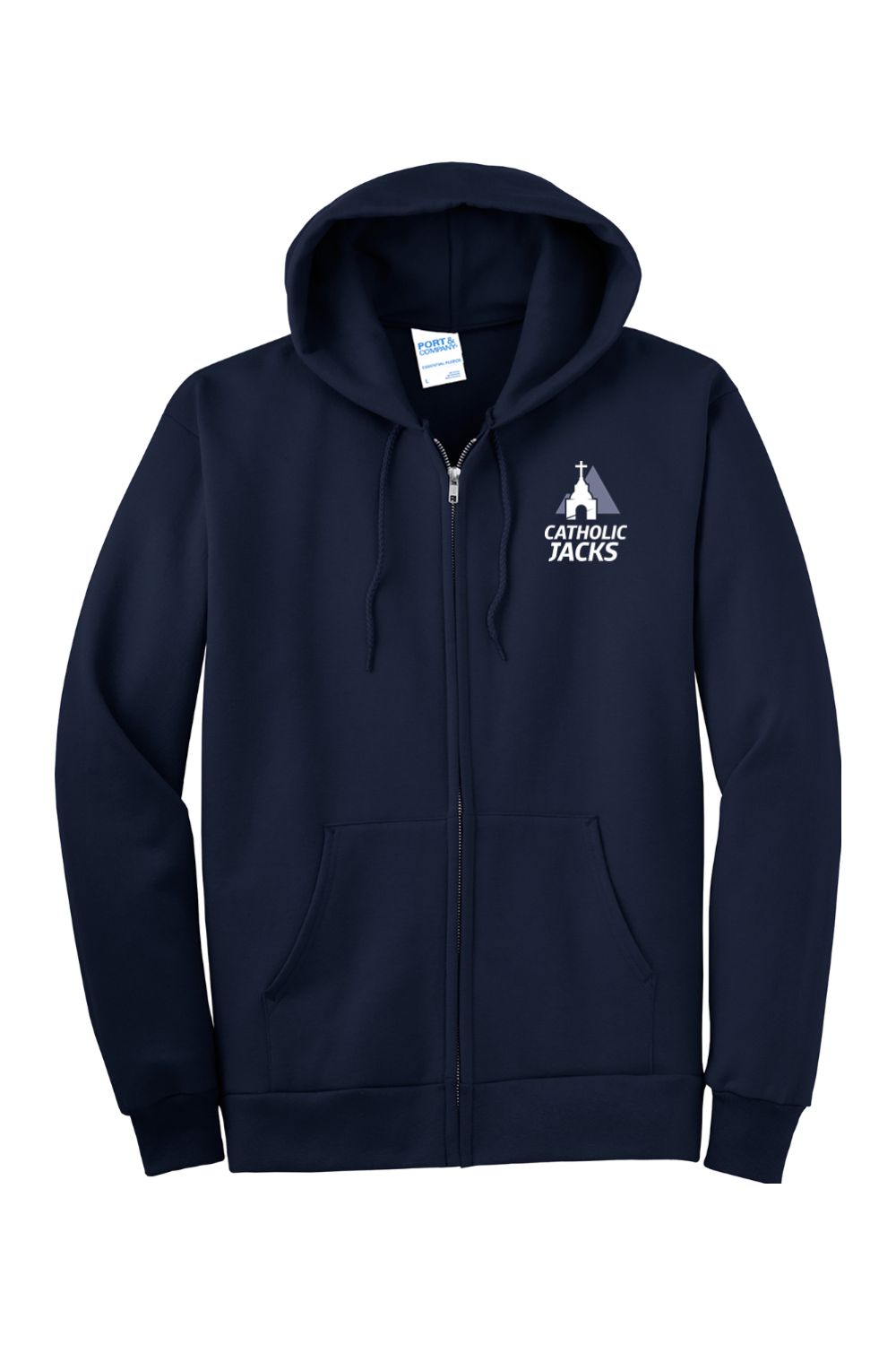 NAU Catholic Jacks Full-Zip Hooded Sweatshirt