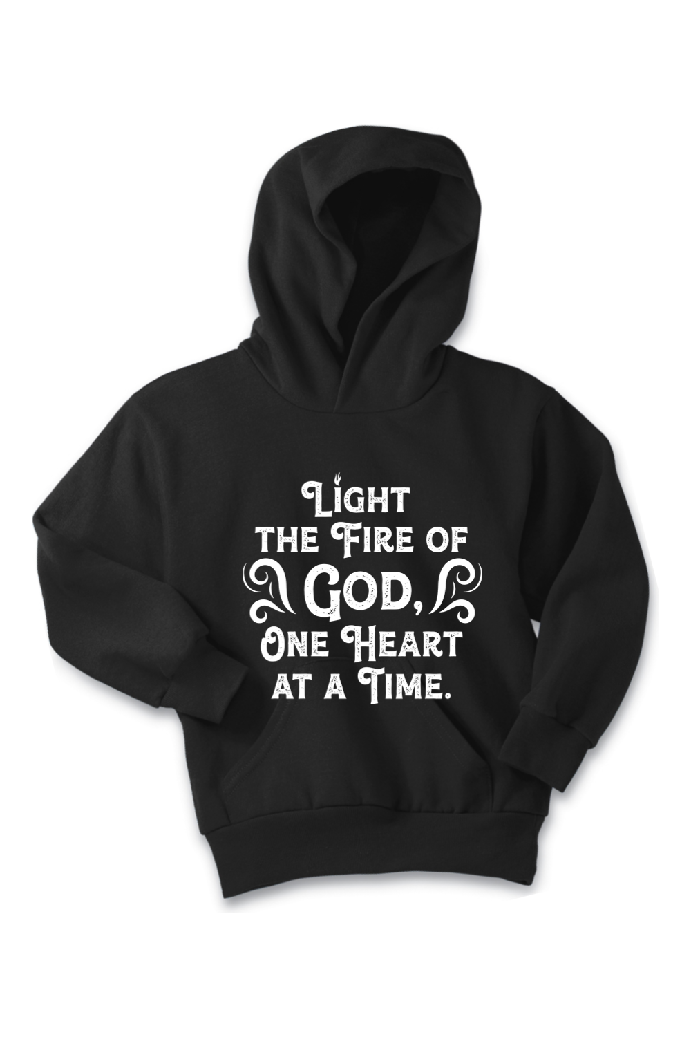 Light the Fire Youth Hooded Sweatshirt