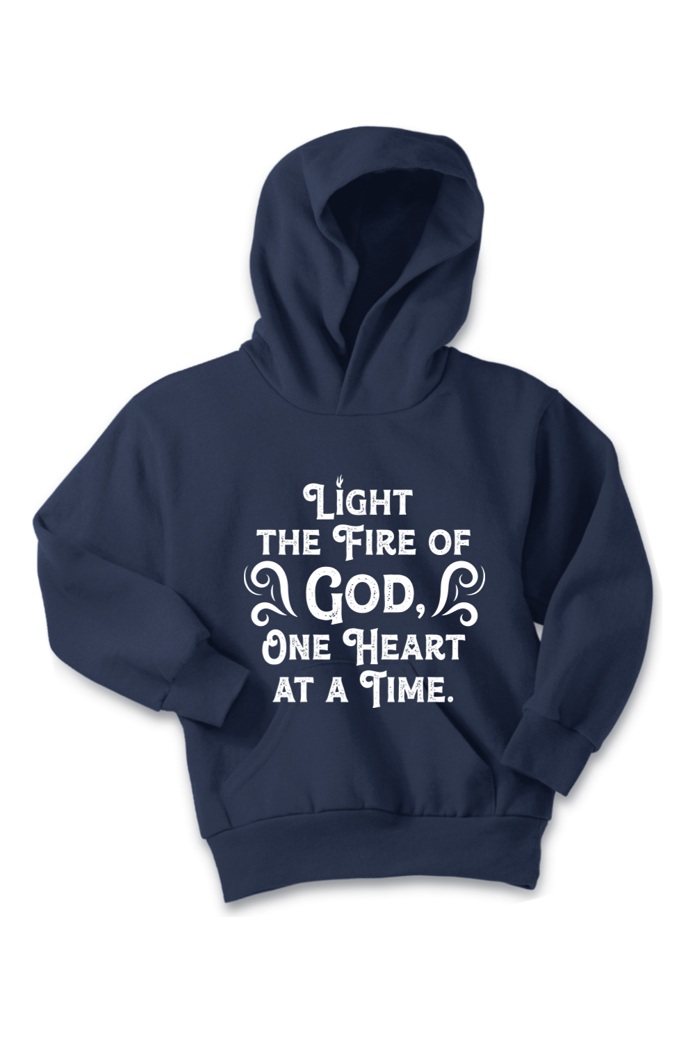 Light the Fire Youth Hooded Sweatshirt