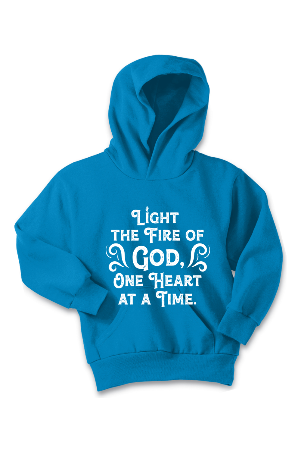 Light the Fire Youth Hooded Sweatshirt