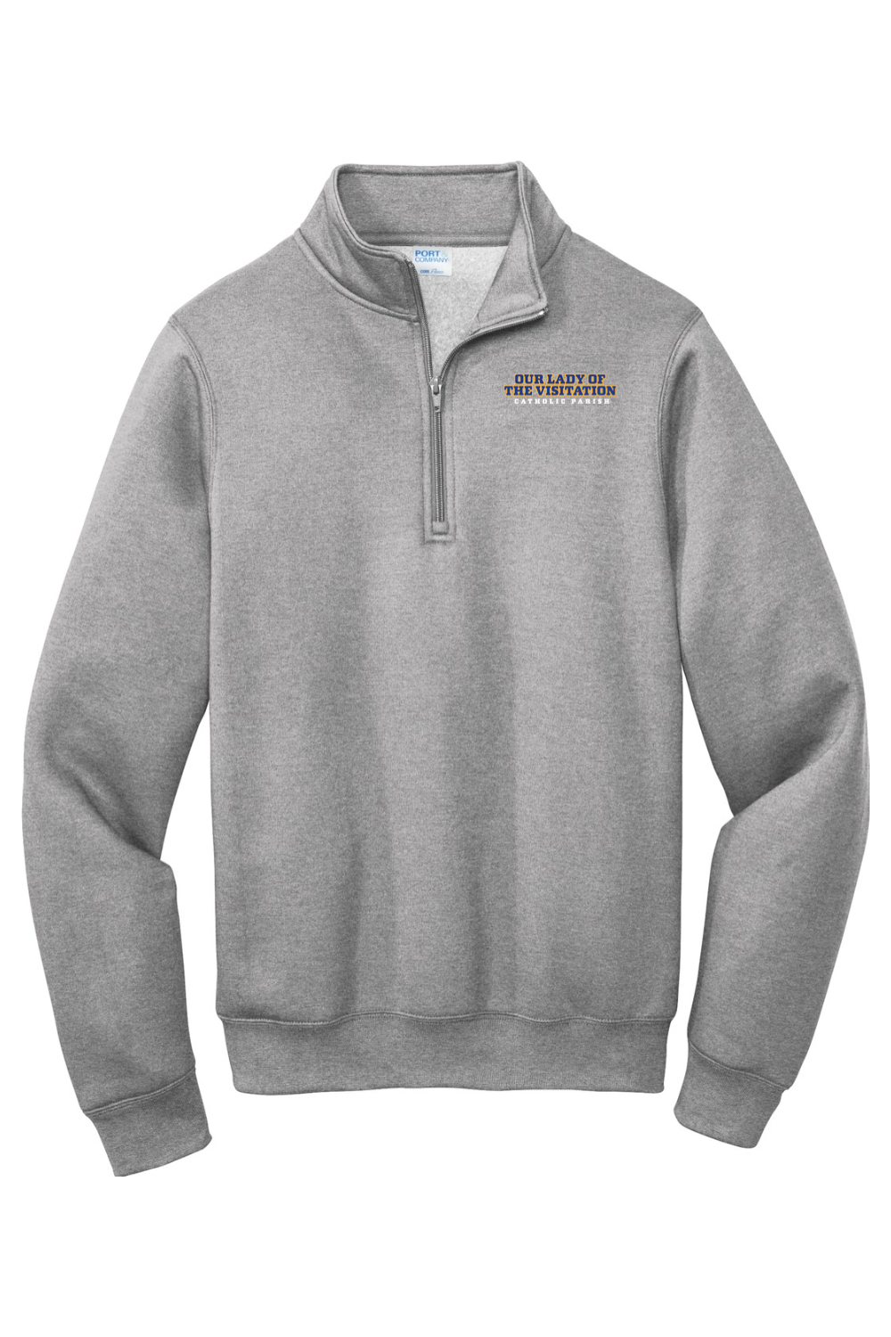 Our Lady of the Visitation Stacked Left Chest Quarter Zip