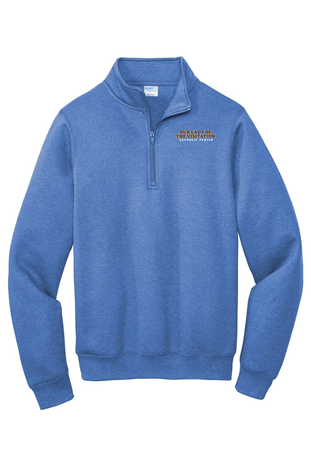 Our Lady of the Visitation Stacked Left Chest Quarter Zip