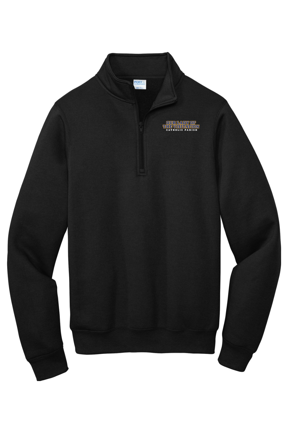 Our Lady of the Visitation Stacked Left Chest Quarter Zip