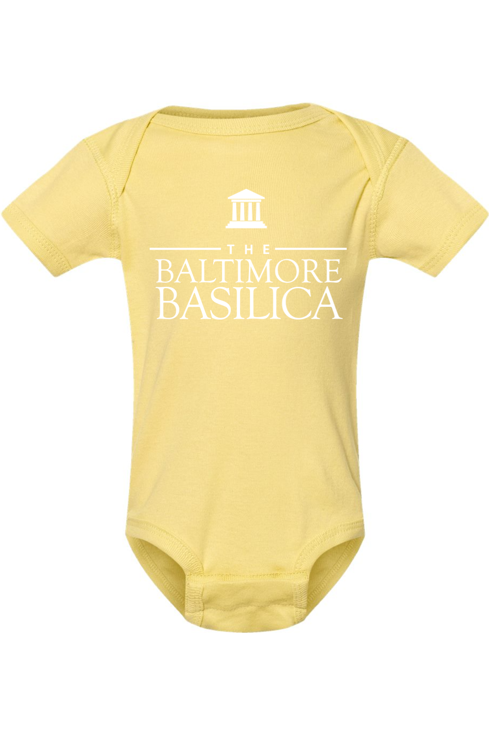 Baltimore Basilica Short Sleeve Baby Bodysuit