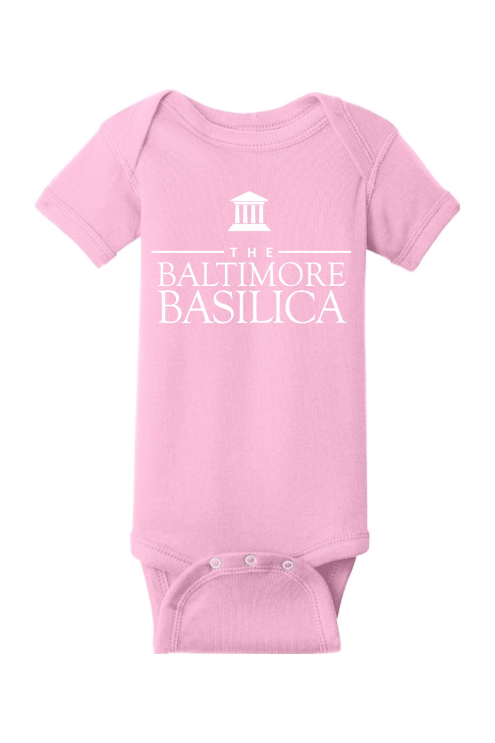 Baltimore Basilica Short Sleeve Baby Bodysuit