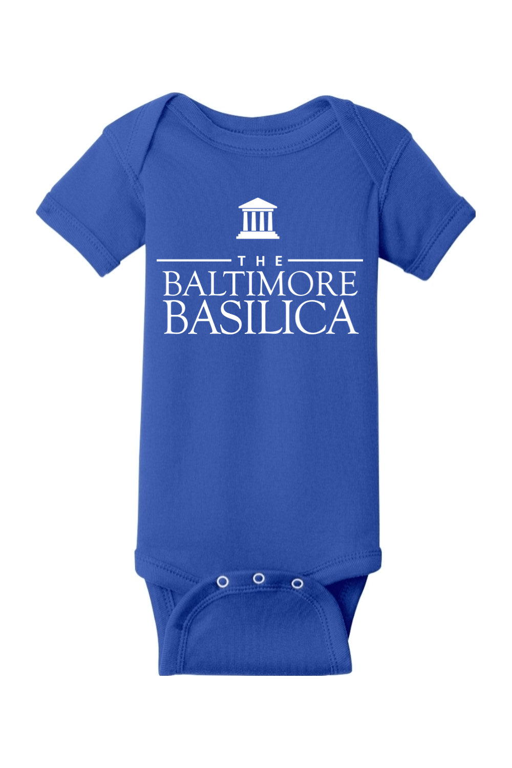 Baltimore Basilica Short Sleeve Baby Bodysuit