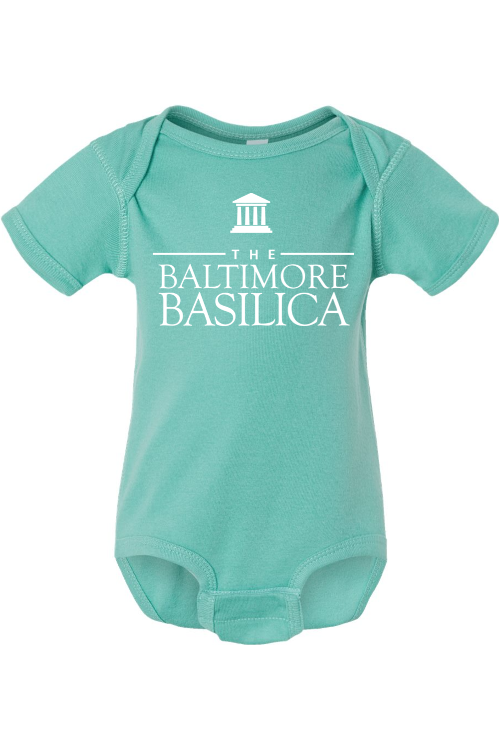 Baltimore Basilica Short Sleeve Baby Bodysuit