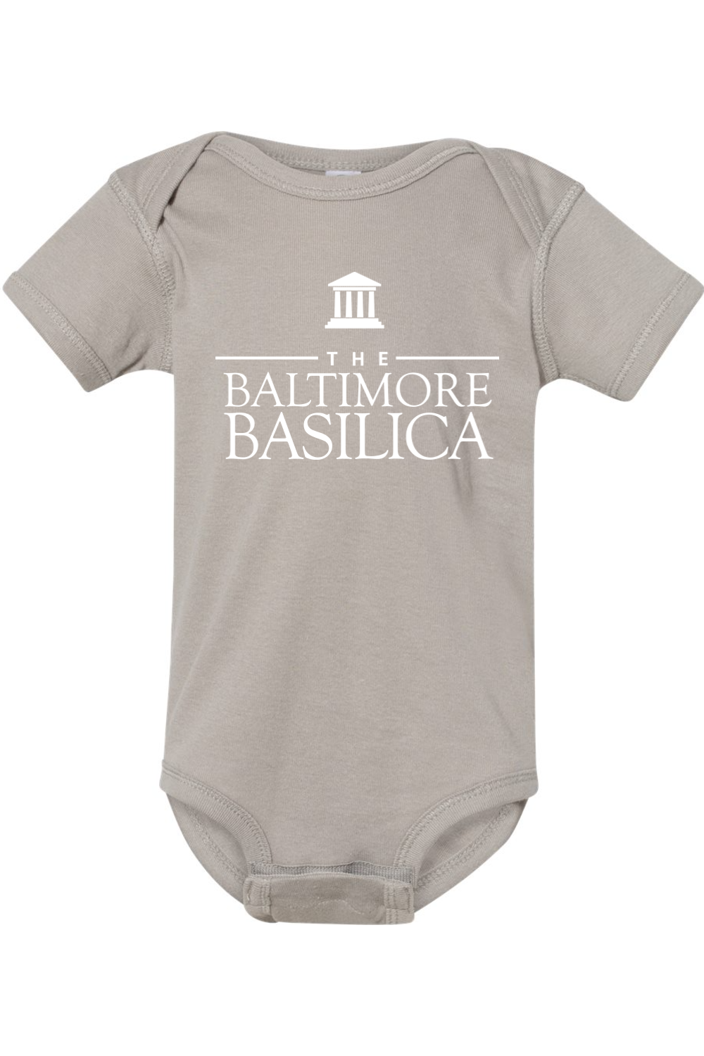 Baltimore Basilica Short Sleeve Baby Bodysuit