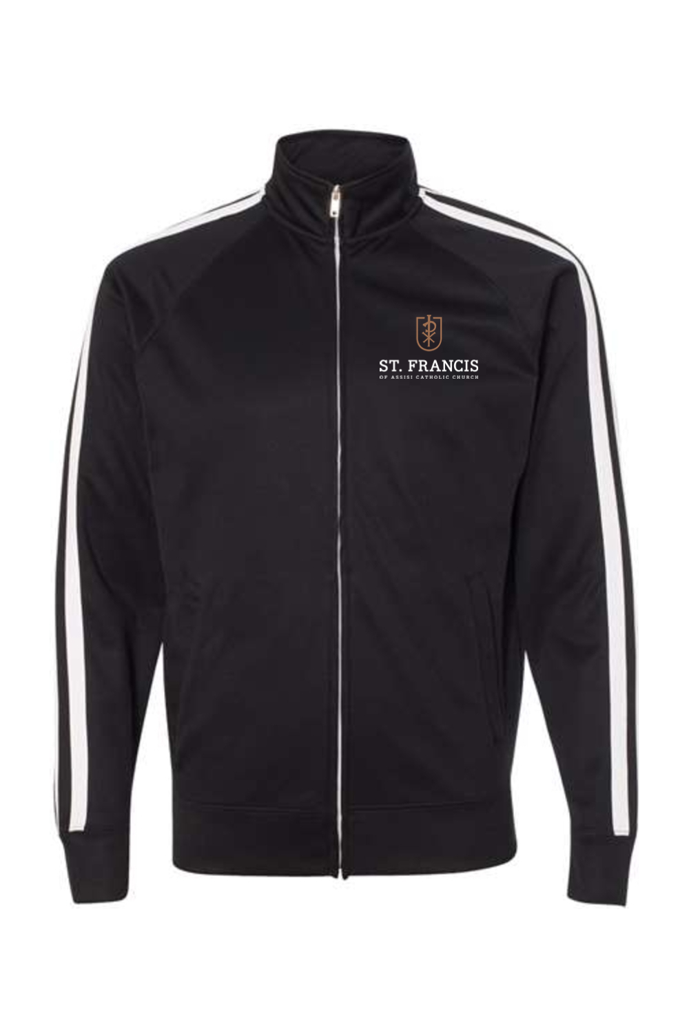 St. Francis Lightweight Poly-Tech Full-Zip Track Jacket