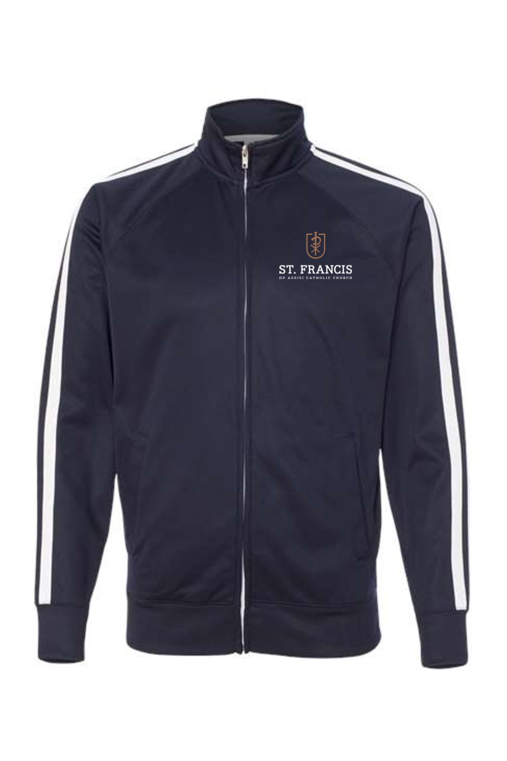 St. Francis Lightweight Poly-Tech Full-Zip Track Jacket