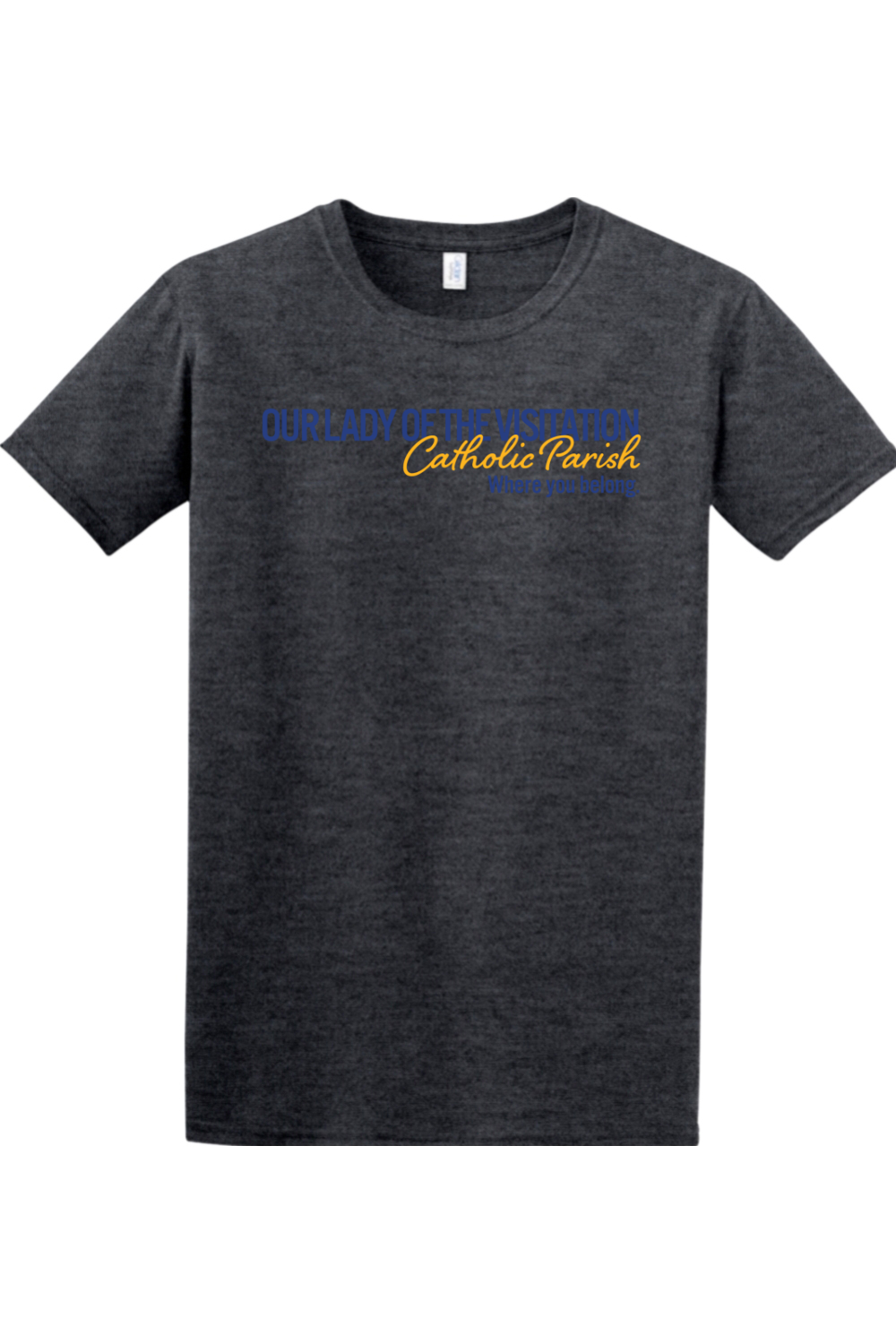 Our Lady of the Visitation Block T-Shirt