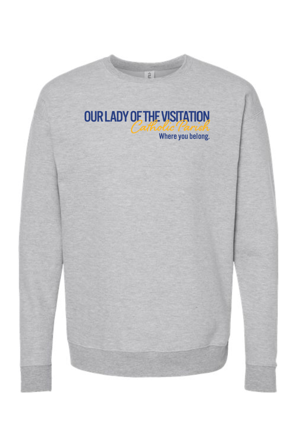 Our Lady of the Visitation Block Crewneck