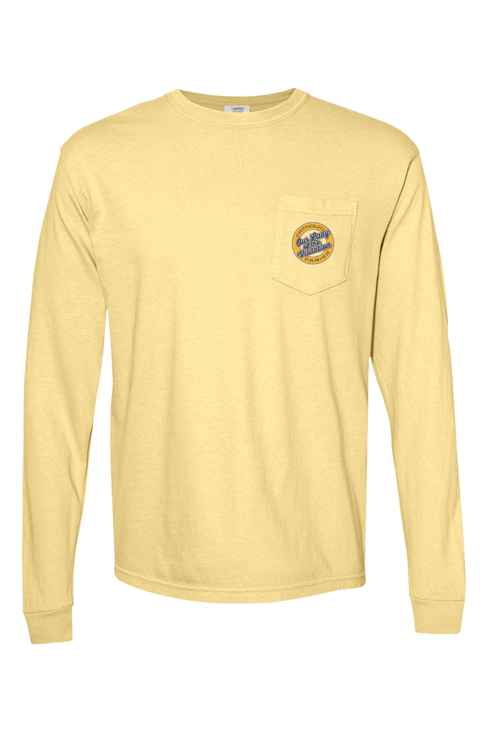 Our Lady of the Visitation Circle Pocket Long Sleeve