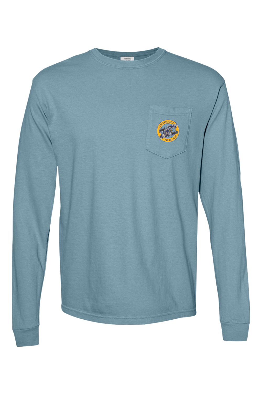 Our Lady of the Visitation Circle Pocket Long Sleeve