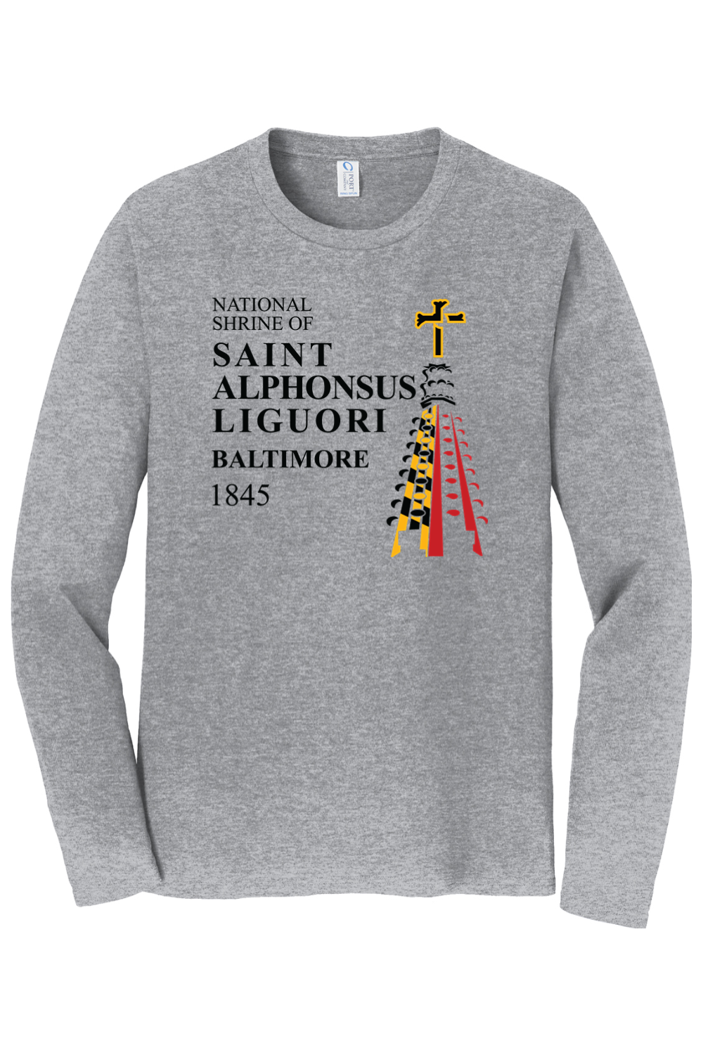 National Shrine of St. Alphonsus Liguori Long Sleeve Tee