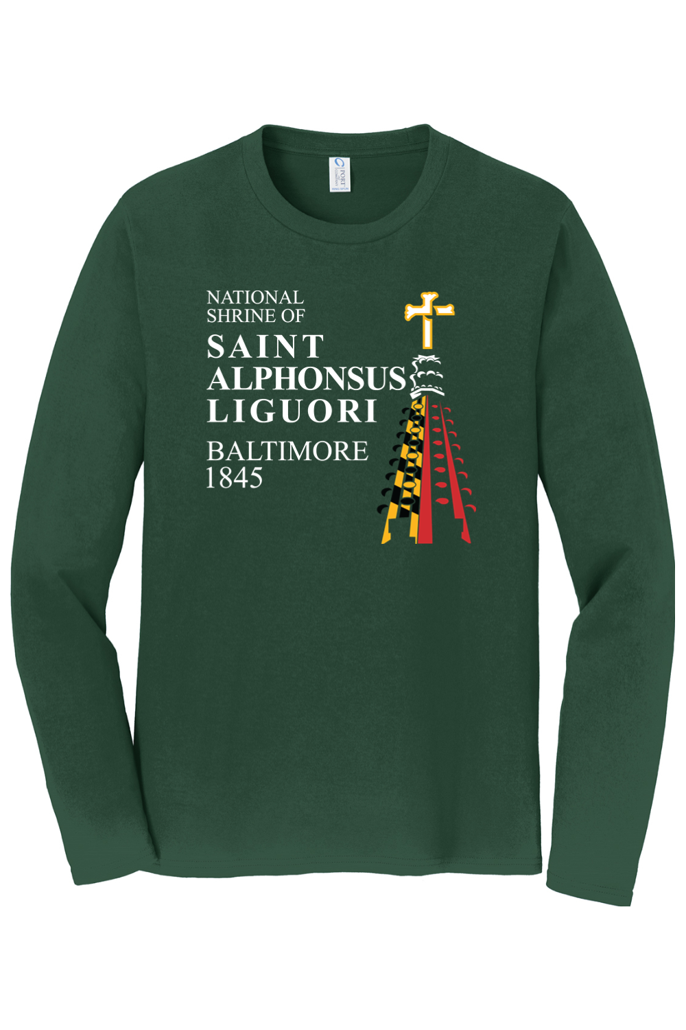 National Shrine of St. Alphonsus Liguori Long Sleeve Tee