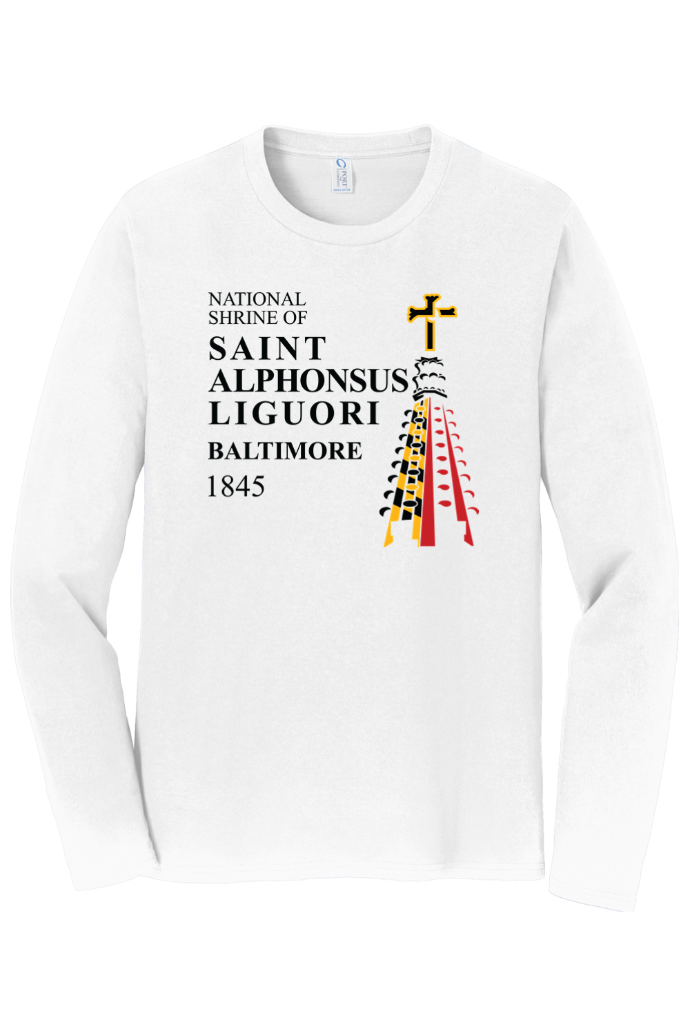 National Shrine of St. Alphonsus Liguori Long Sleeve Tee