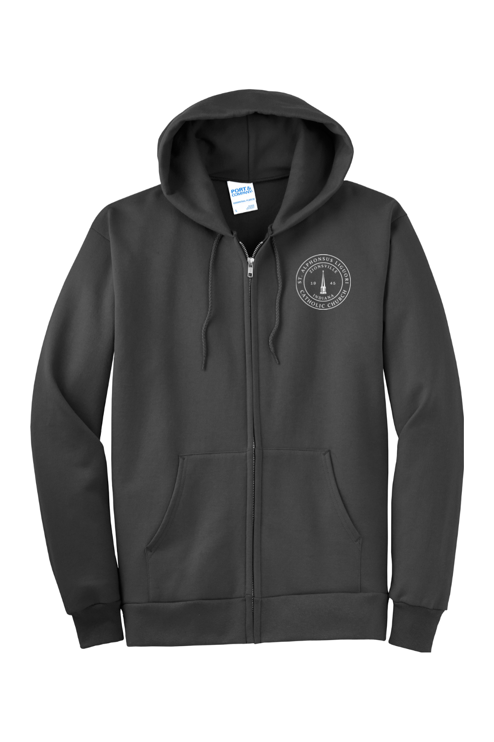 Saint Alphonsus Liguori Catholic Church Full-Zip Hooded Sweatshirt