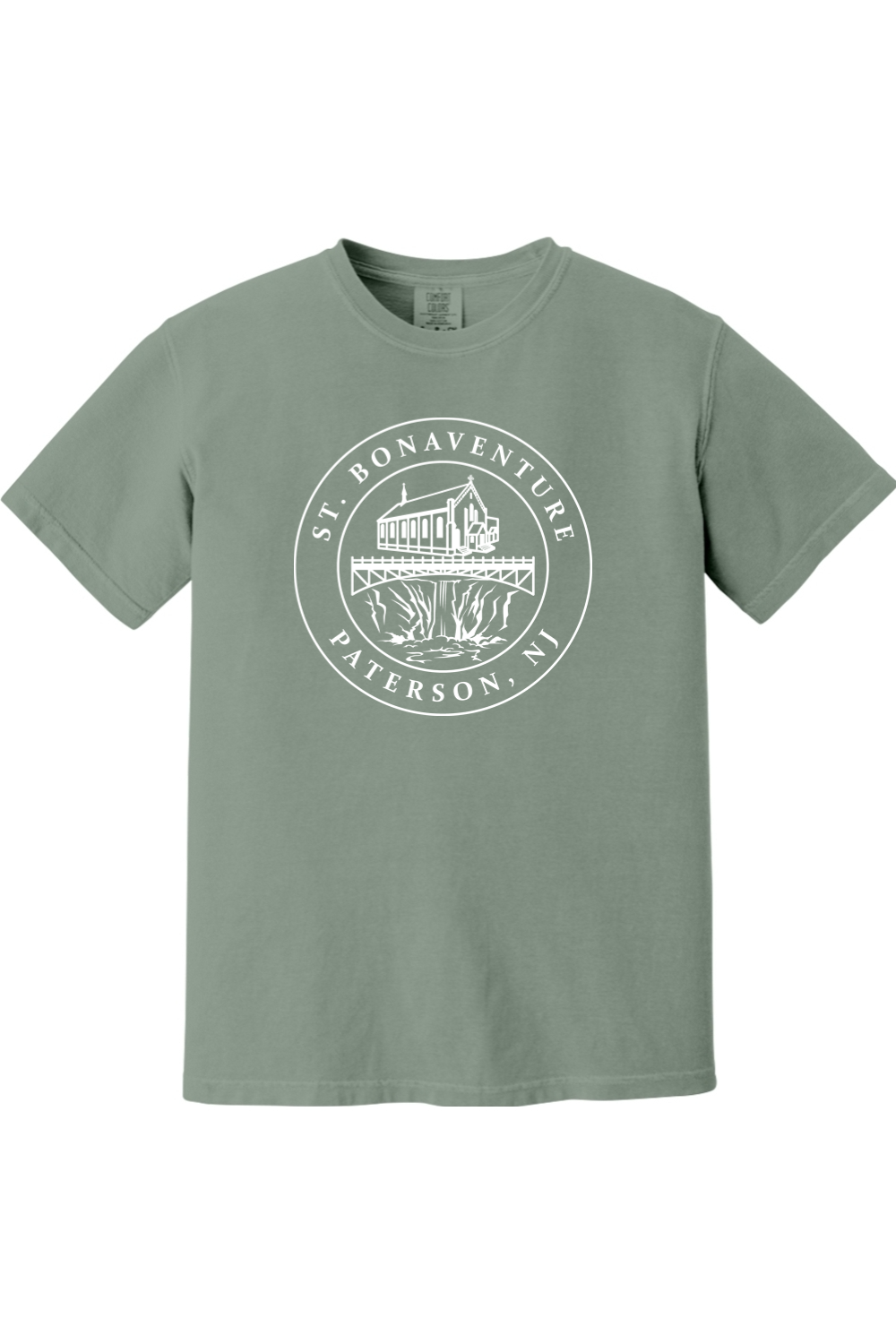 St. Bonaventure Catholic Church Pigment Dyed T-Shirt