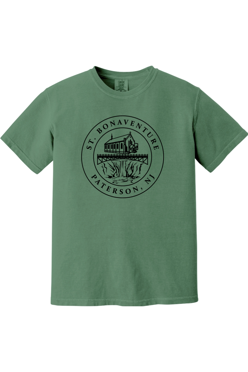 St. Bonaventure Catholic Church Pigment Dyed T-Shirt