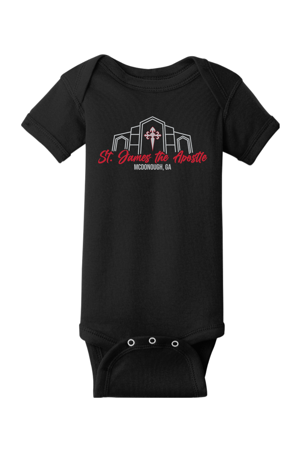 St. James Infant Short Sleeve Baby Bodysuit