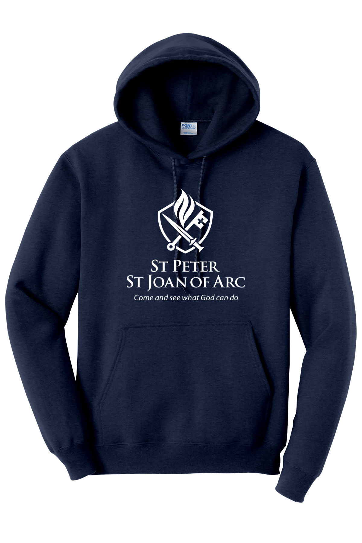 St Peter St Joan of Arc Hooded Sweatshirt