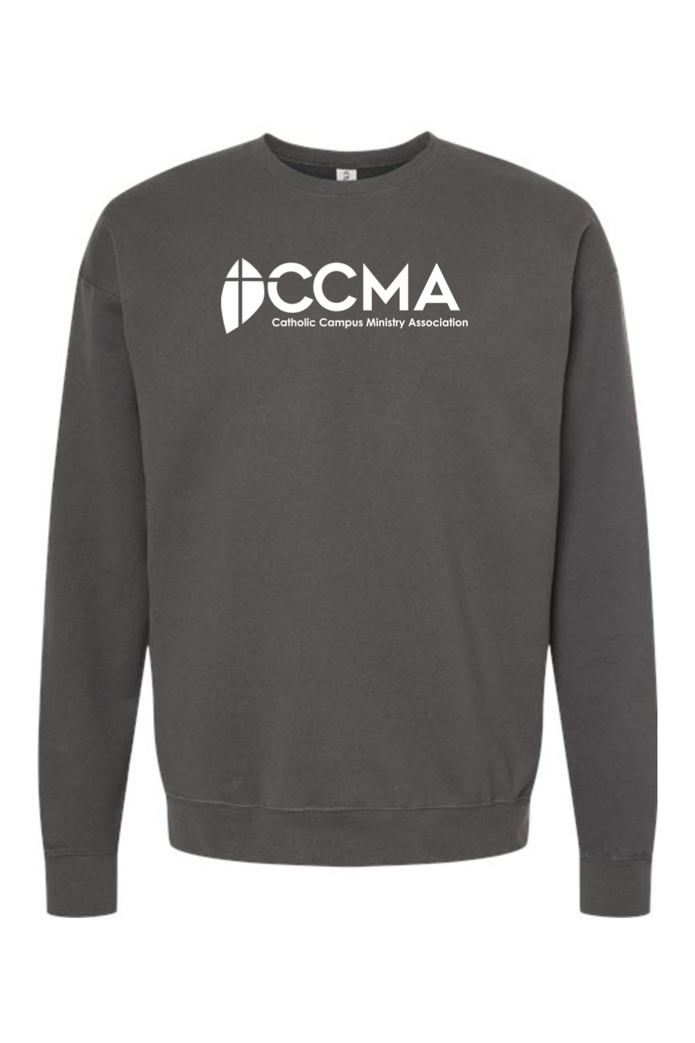 CCMA White Logo Fleece Crewneck Sweatshirt