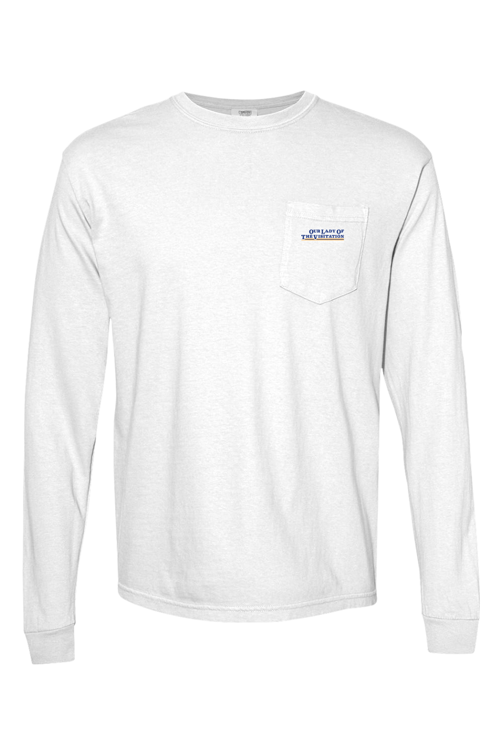 Our Lady of the Visitation Bold Pocket Long Sleeve