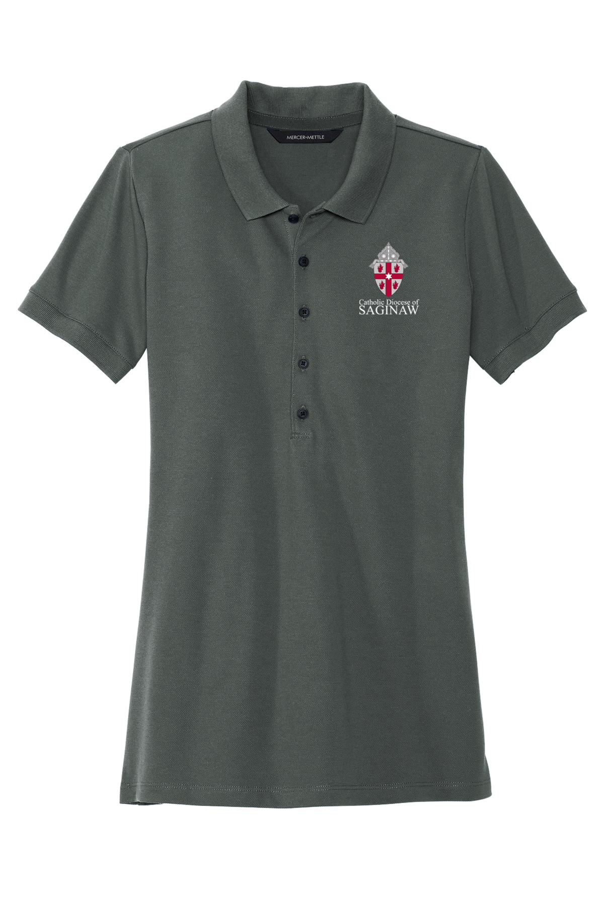 Diocese of Saginaw Women’s Heavyweight Pique Polo