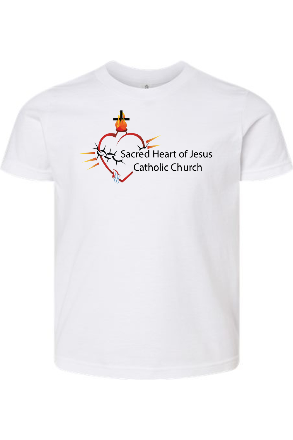 Sacred Heart of Jesus Catholic Church Youth T-Shirt