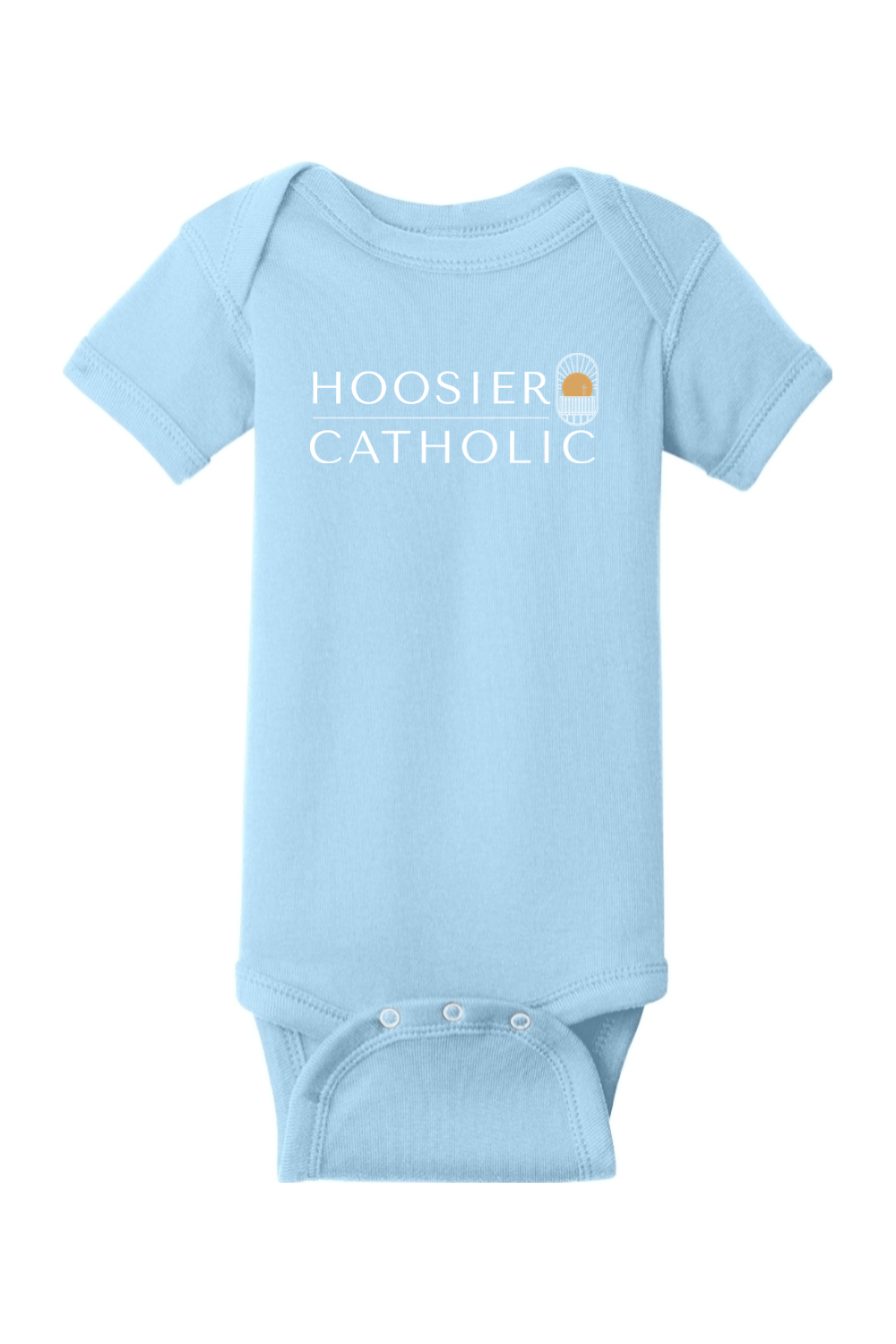 Hoosier Catholic Baby Onesie