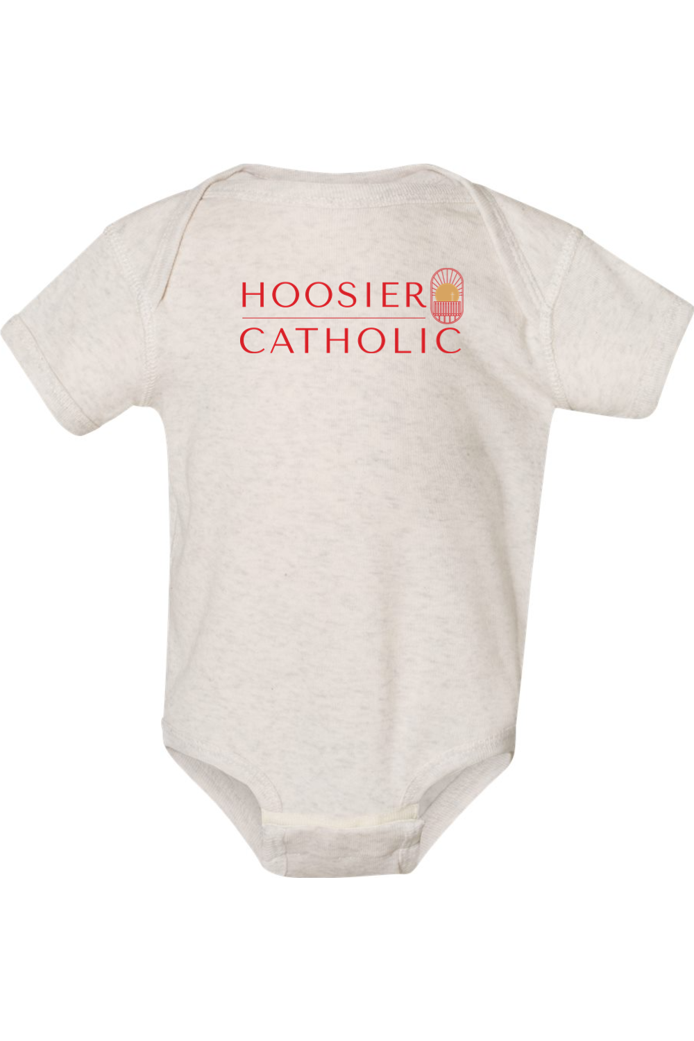 Hoosier Catholic Baby Onesie